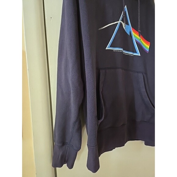 Pink Floyd Hoodie Mens Large Rockware Anthill Dark Side L Pullover 2005 Print 3D - Picture 5 of 11